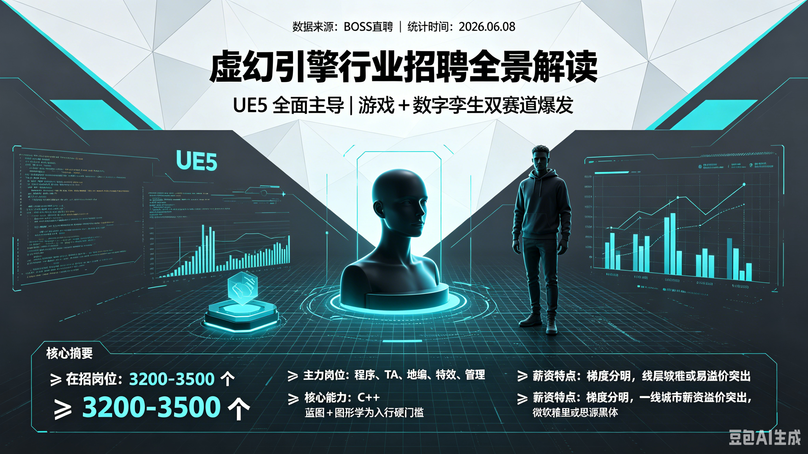 虚幻引起行业招聘全景解读